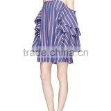 2017 Summer Cold Shoulder Stripe Shirt thumbnail-5