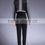Auschalink Ladies Long Sleeve Fitted Embroidery Jackets Short Style Designs thumbnail-6