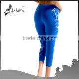 Multicolor Yoga Capri Pants thumbnail-4