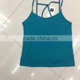 China Stocklots Ladies Summer Sleeveless Bulk Tank Top thumbnail-1
