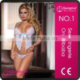 Bow Detail in Front and Butterfly Show Back Ladies Sexy Inner Wear Underwear thumbnail-1