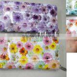 2016 Hot Pvc Leather Latest Wallet With Floral Printing thumbnail-1