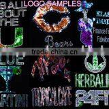 Wholesale Cheaper Custom Bling Logo Rhinestone Heat Transfer for Everything thumbnail-2