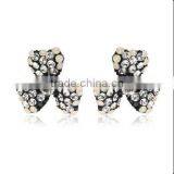 Fashion Crystal Stud Earrings, High Quality Rhinestone Earring Jewelry, thumbnail-1