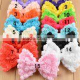 Fashion Wholesale Bow Tie Clips, Ribbon Bow Hairpins, Wedding Hair Flower thumbnail-4