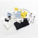 1-8 Years 2017 Wholesale Autumn Cotton Full Sleeves Blouses Solid Color Kids Boys Shirts (pick Size Color) thumbnail-2