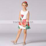 Ready Stock Kids Frock Design Dress One Piece Girls Party Dress Floral Printed Girls Princess Dress L-113 thumbnail-2