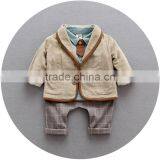 S17673A Baby Boys Boutique Clothing Handsome Long Sleeve Sets thumbnail-3