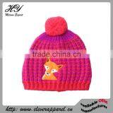 Best Selling Winter Pom Pom Knitted Hats Beanie thumbnail-2