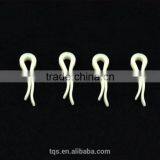 3.7*1.1*0.6cm Without Teeth Garment Accessory Plastic Clips for Packing thumbnail-2