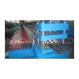 3phase / 50 Hz W-beam GuardRails Roll Forming Machine With Cr 12 Mould Steel Cutter Blade