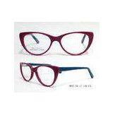 Fashion Women Red Acetate Optical Frames / Cat Eyewear 1000 PCS