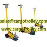 Air Hydraulic Jack Applied on Lifting up Low Clearance Vehicles thumbnail-1