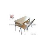 Double Desk And Chair thumbnail-1