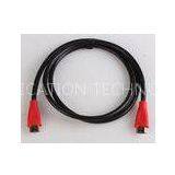 Gold Plated 1.4V 3D HDMI Cables Dual Color Male To Male AWG26