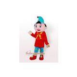 Fur Boy Mascot Costume Christmas Party Dress