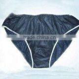 Disposable Black,navy Nonwoven Unerwear for SPA,patient Underwear/nonwoven Briefs thumbnail-1