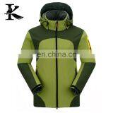 Softshell Waterproof Breathable Black Jacket Print Logo thumbnail-3