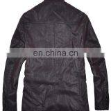Lastest Fashion Winter Handsome Parka Mens Quilted Leather Jacket thumbnail-3
