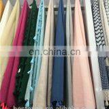 Wholesale Cotton Under Hijab Woman Wave Jacquard Shawl Solid Color Satin Hair Scarf thumbnail-1