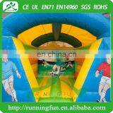 Indoor Mini Inflatable Football Bouncy House With Roof thumbnail-3