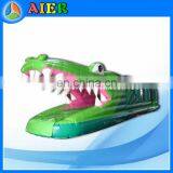 New 2017 Inflatable crocodile Slip and Slide for kids party