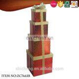 2016 Christmas Ornaments Gift Paper Box With Ribbon thumbnail-1