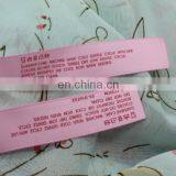 High Quality Private Care Label/brand Care Label