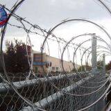 Galvanized Razor Barbed Wire Concertina Wire Coil thumbnail-3