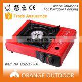 Orange Outdoor Picnic Portable Cassette Camping Gas Stove thumbnail-3