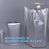 IBC Foil Liner for Bulk Juice Wine, Liquid Packaging Boxes Storage Carton Ibc Alunimium Bag, Round Bottom Flexible Drum