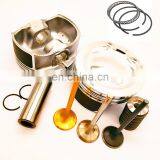 Intake Exhaust Valve Kit Piston for Sea Doo Rxp CXR Gtr Gtx Gti Rxt Engine 1503 185 215 Turbo 2 Surcharger 99.6+0,50 Rings Pins thumbnail-3