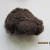 Natural Deep Brown 22mic Yak Cashmere Animal Hair