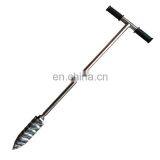 Adjustable Screw Thread Auger Soil Sampler With Push Handle 38mm 50mm 70mm