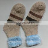Winter Long Printed Cotton Velvet Room Socks thumbnail-5