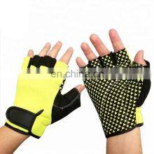 HANDLANDY Terry Cloth Fingerless Cycling Gloves Silicon Coating Racing Cross Training Gloves Outdoor Fitness Glove thumbnail-4
