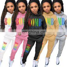 Оптовая настройка. Женские костюмы. Легкие и комфортные. Осенние и зимние. Просторные, с обычными рукавами. Двухкомпонентный костюм thumbnail-3