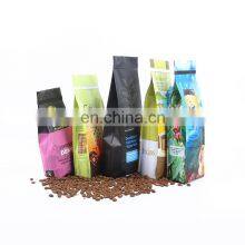 Eco-friendly Wholesale Side Gusset Custom Printing Aluminum Foil Coffee Bag One Way Valve Side Gusset Packaging Pouches thumbnail-3