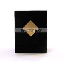 Packaging High Quality Printing Black Card Paper Box Custom Design Paper Empty Bottle Luxury Magnet Packaging Perfume Box thumbnail-2