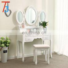 Modern Bedroom Customized Size Makeup Wooden Luxury Dresser Table thumbnail-5