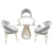 Cafe Restaurant Table And Chair Set Negotiation Leisure Table And Chair thumbnail-1
