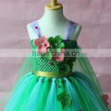 NEW Elsa Inspired Tutu Dress Great for Costumes and Dress up Girl Fantasy Elsa Green Dress Quality Choice thumbnail-4
