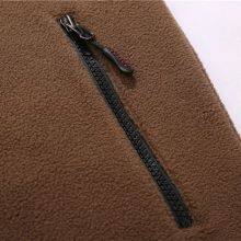 High Quality Warm Outdoor Running Custom Logo Warm Blank Plain Windbreaker Zipper Waterproof Polar Men Winter Polar Fleece Jacket thumbnail-5