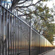 Customized Steel Railing Yard Fence Panel Security Privacy Screens Eco-Friendly Powder Coated 6ft Private Decorative Slat thumbnail-1
