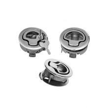 Wholesale Marine Grade Steel Deck Hatch Turning Lock Lift Handle Hatch Lock With Lift Key thumbnail-5