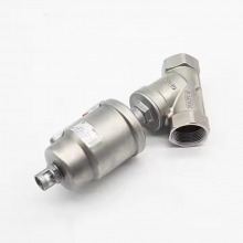 Angle Seat Valve ANSI Class 150 Flanged Limit Switch Air Filter SS304 SS316L CF8 Pneumatic Actuator Industrial Automation Valve thumbnail-3