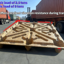 Cost-Effective Molded Wood Pallets — Factory Direct Supply — Versatile for Warehousing, Internal Circulation, and Export thumbnail-4