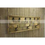 Fashionable Creative Rural Natural Wooden Wall Art Decor With Clips & Hooks thumbnail-3