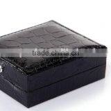 T1150 Fashion Jewlery Leather Cuff Box Wholesale Cufflink Box thumbnail-3