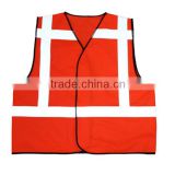 BS-FGY017 Reflective safety vest clothing with black side